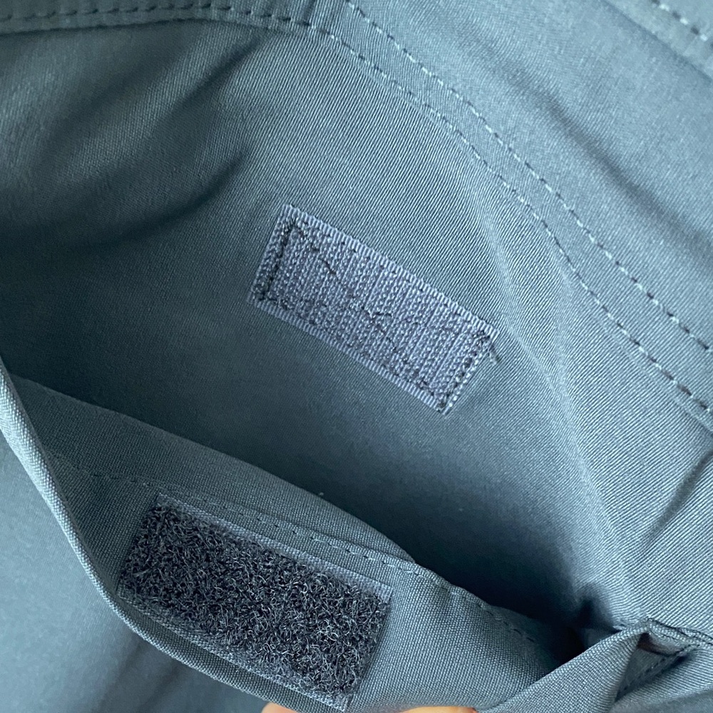 EDDIE BAUER Mens Rainier Tech Short BLACK 34 Stretch Nylon 10" Inseam Zip Pocket - Picture 10 of 11